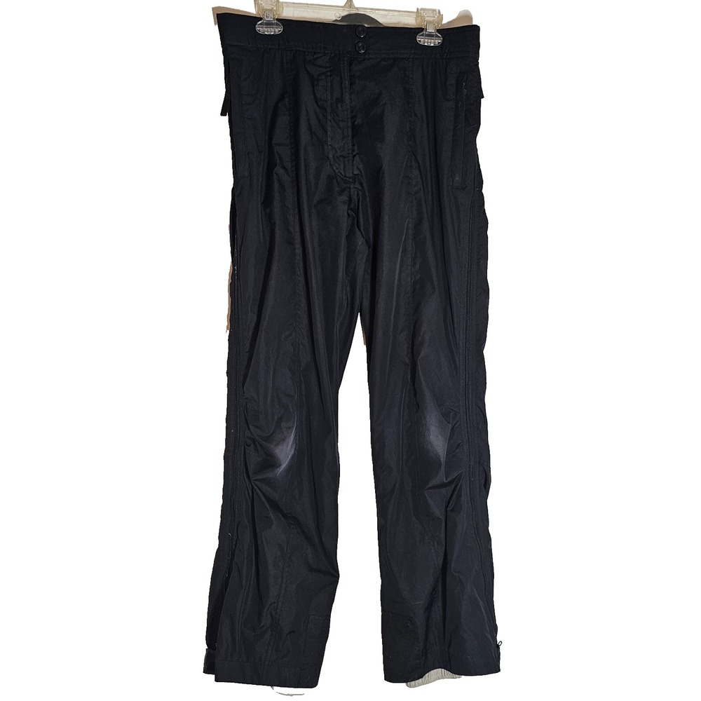 Nordica Pants Womens 12 Black Ski Snowboard Winter Insulated Full Zip Snow Alps